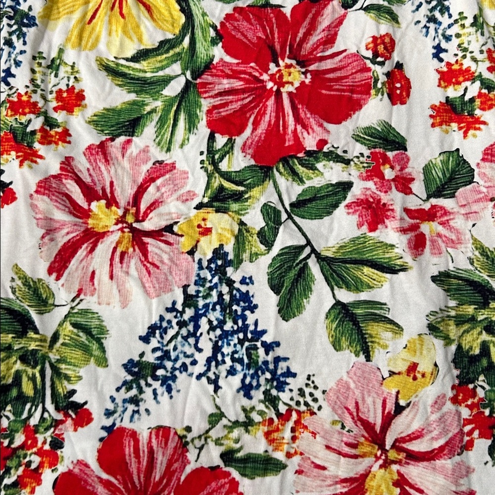 The Gabbie Strapless Ruched Tube Dress Celandine Botanical Floral Anthro XS NWT - Picture 6 of 12